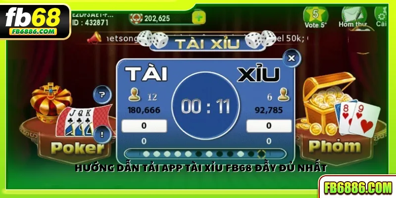 Hướng dẫn tải app tài xỉu FB68 đầy đủ nhất