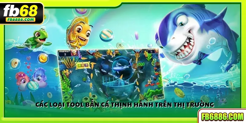 Các loại tool bắn cá thịnh hành trên thị trường