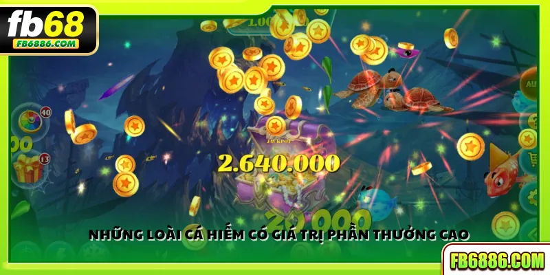 Những loài cá hiếm có giá trị phần thưởng cao