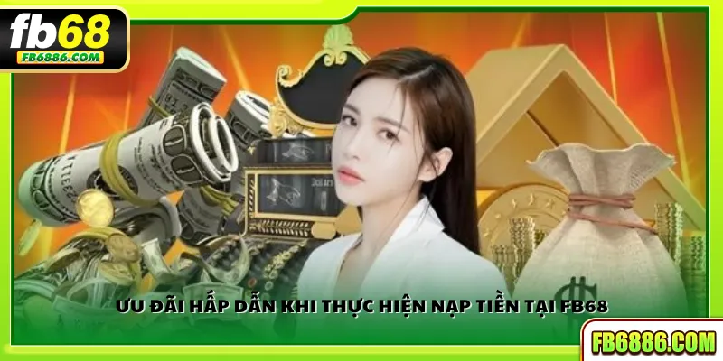 Ưu đãi hấp dẫn khi thực hiện nạp tiền tại FB68